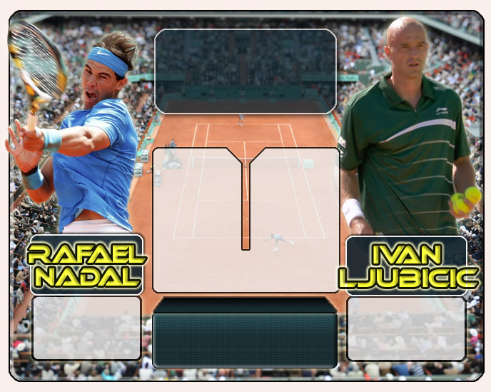 Nadal vs Ljubicic en Roland Garros 2011